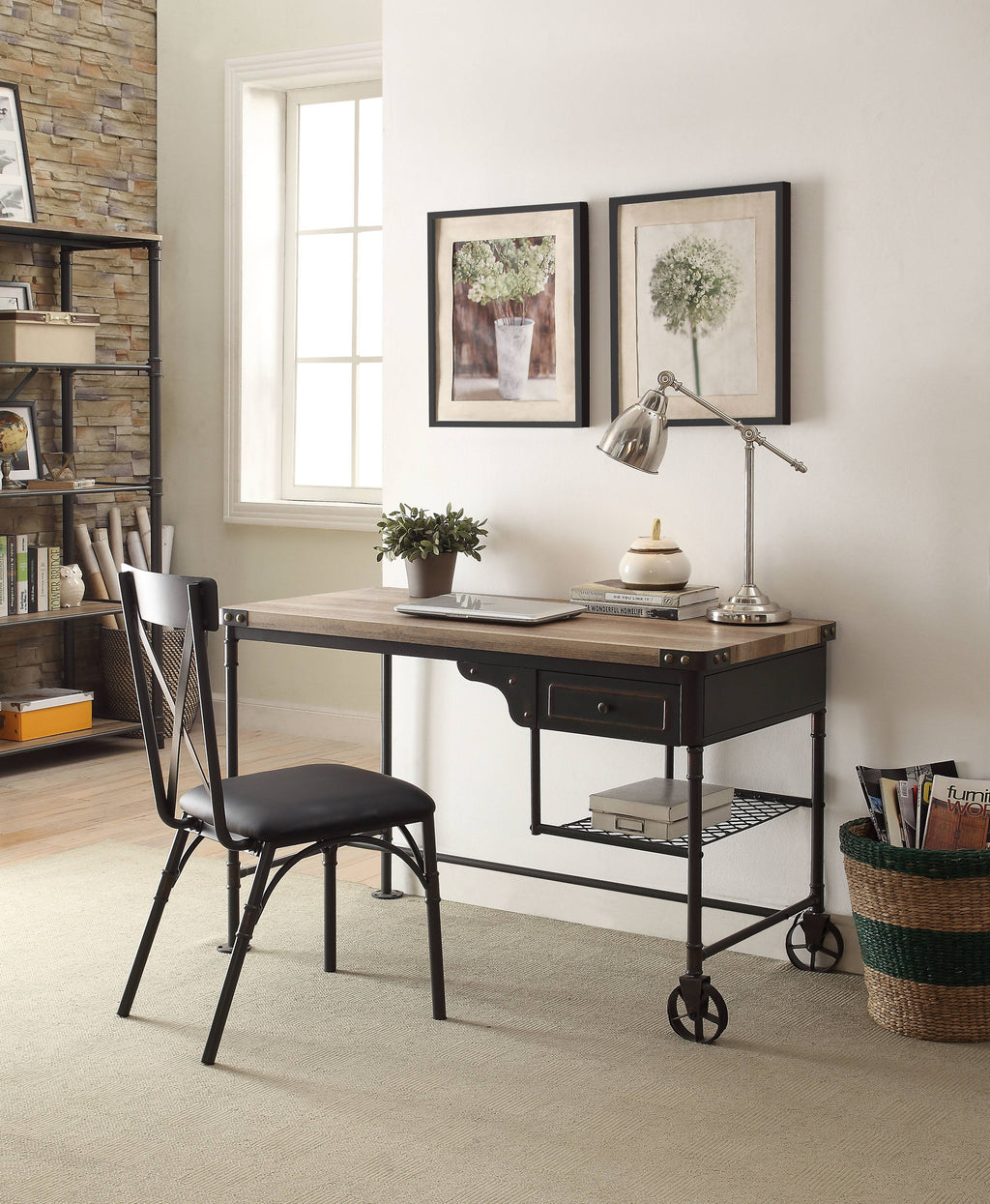 Antique Oak Desk X99685