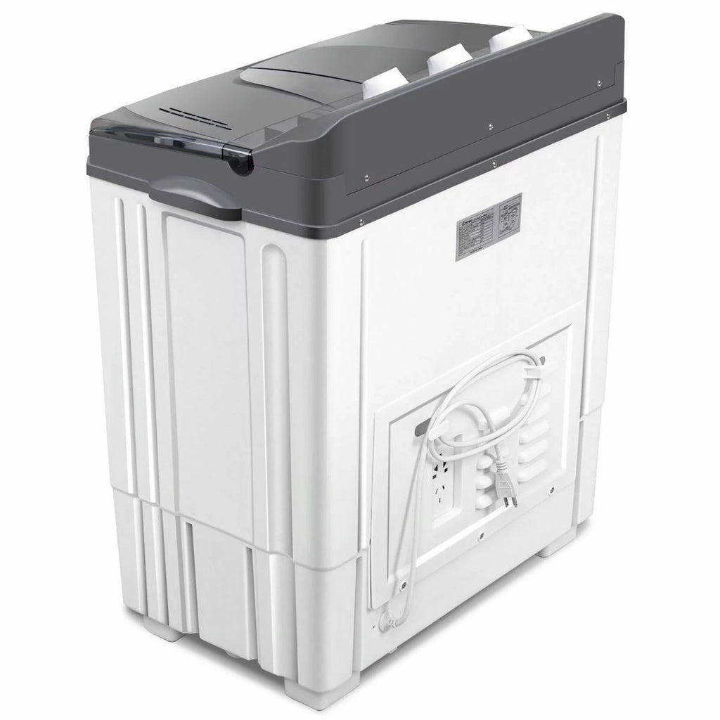 Portable Twin Tub 20 lbs Capacity Washing Machine I781923
