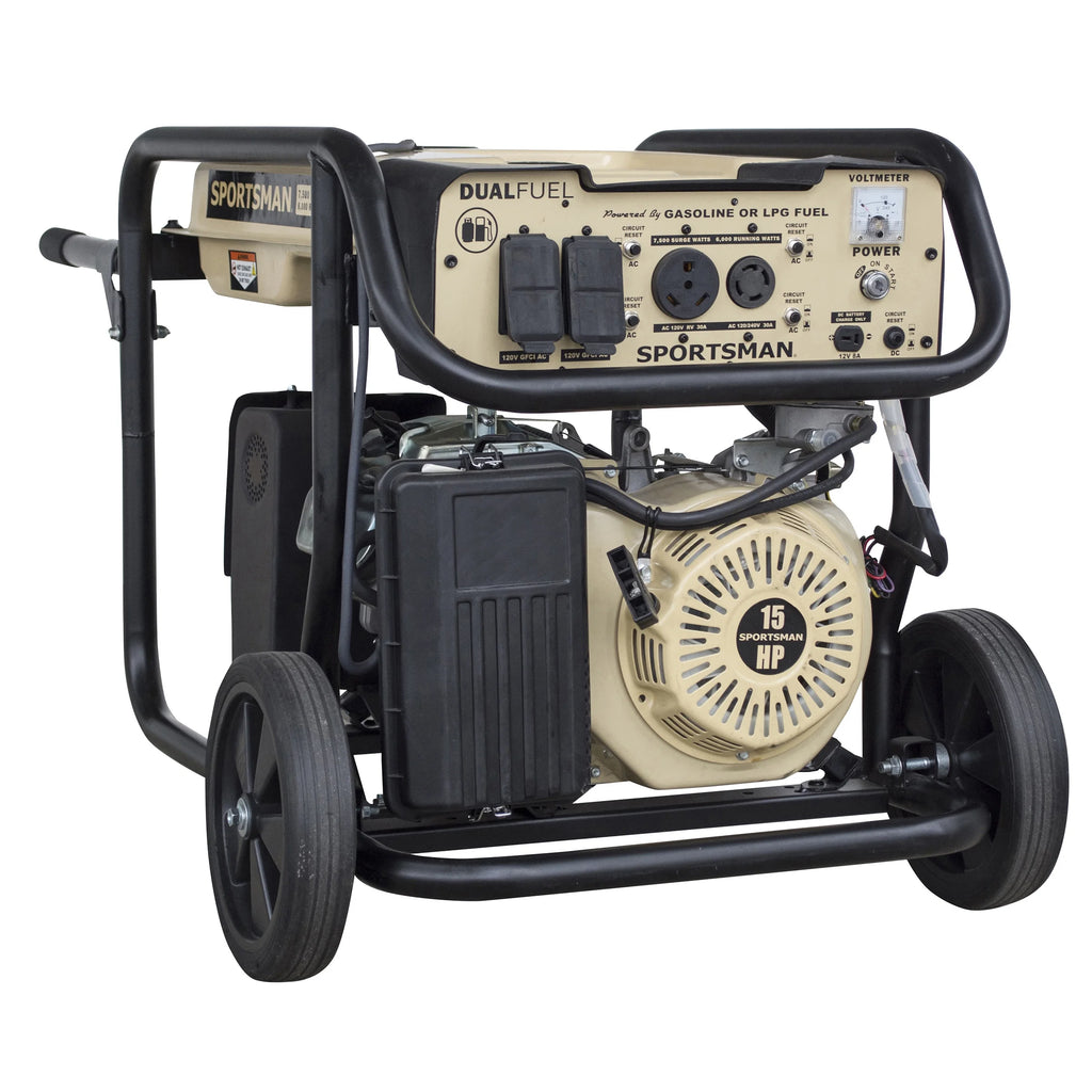 7500 Watt Dual Fuel Generator V5773