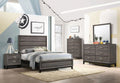 5-piece Full Panel Bedroom Set Grey Oak J85183