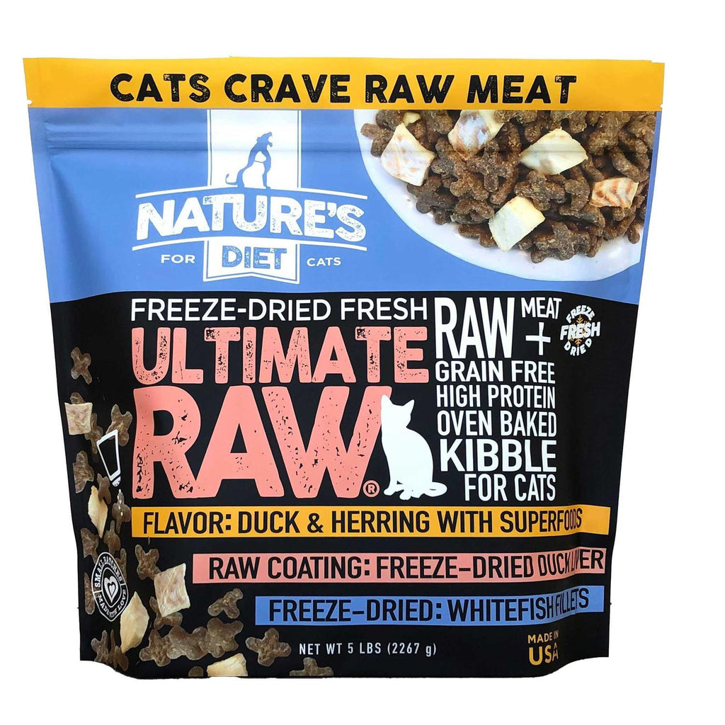 Raw Cat Kibble with Freeze-Dried Whitefish O2303