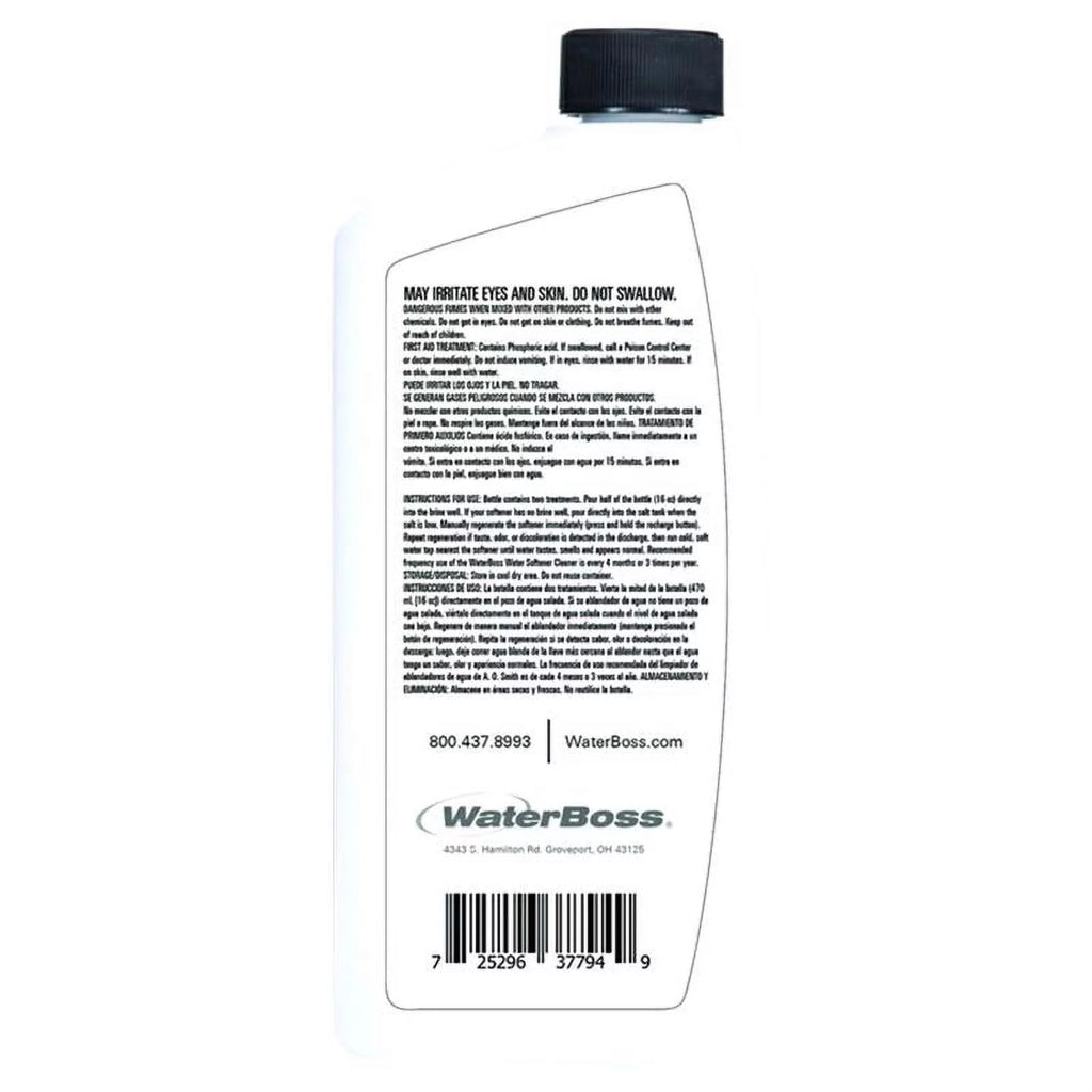 16 oz Water Softener Cleaner Liquid Pack of 6 P90672