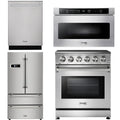 30 inch Electric Range Microwave Refrigerator Dishwasher O285952