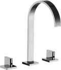 Polished Chrome Widespread 2-Handle Bathroom Faucet C3481