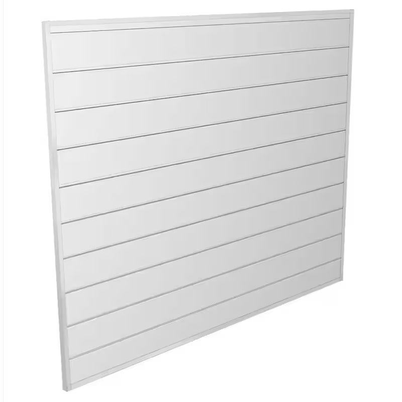 PVC Slatwall 4 ft. x 4 ft. White C478
