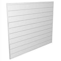PVC Slatwall 4 ft. x 4 ft. White C478