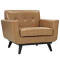 Brown Leather Armchair X823
