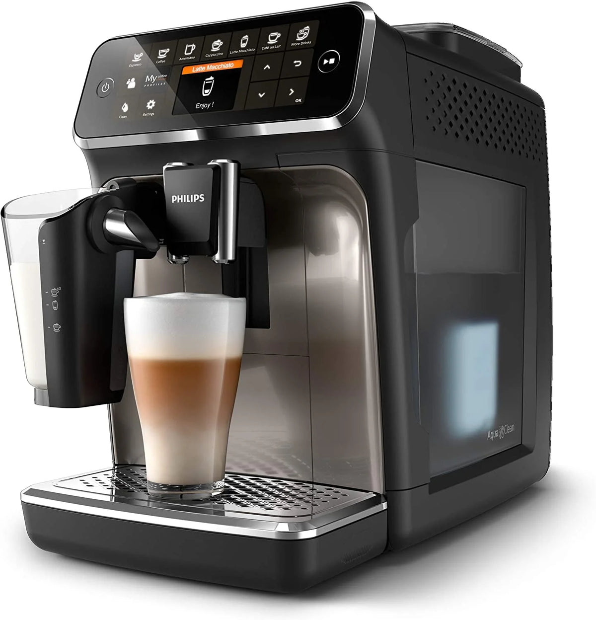 Fully Automatic Espresso Machine with LatteGo T138