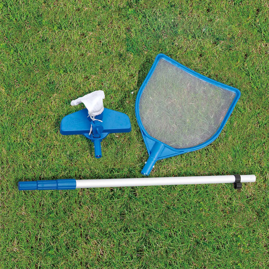 24 x 12 x 4.5' Rectangle Above Ground Frame Swimming Pool Set E755