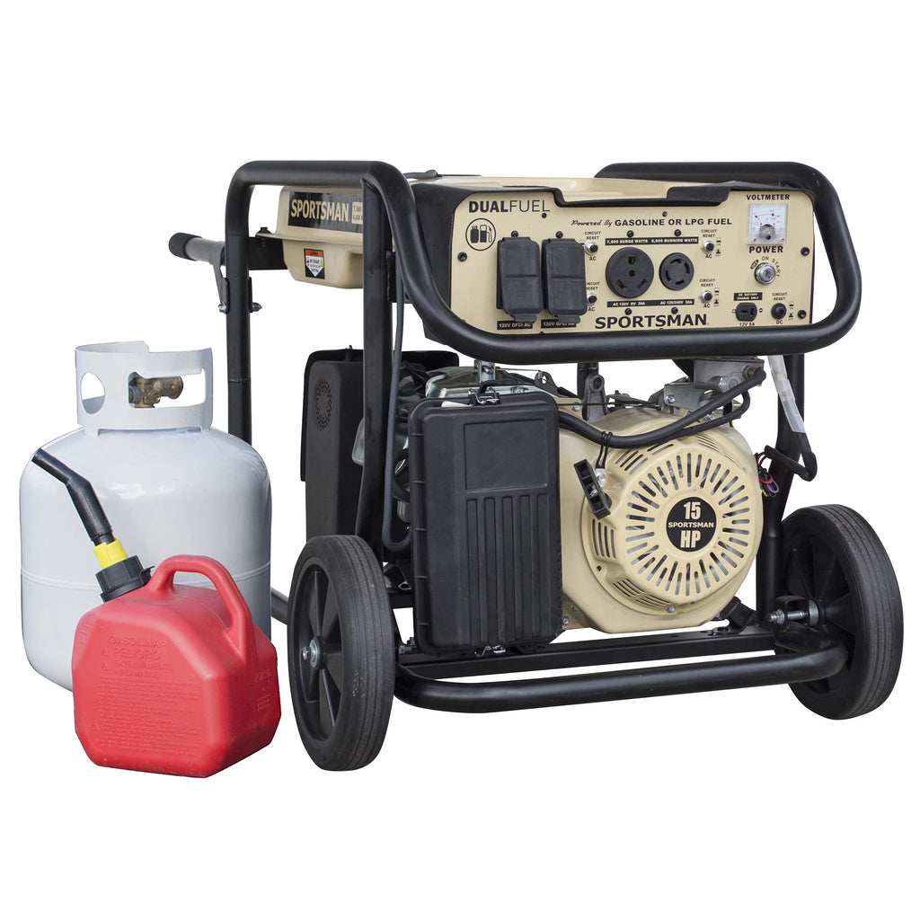7500 Watt Dual Fuel Generator V5773