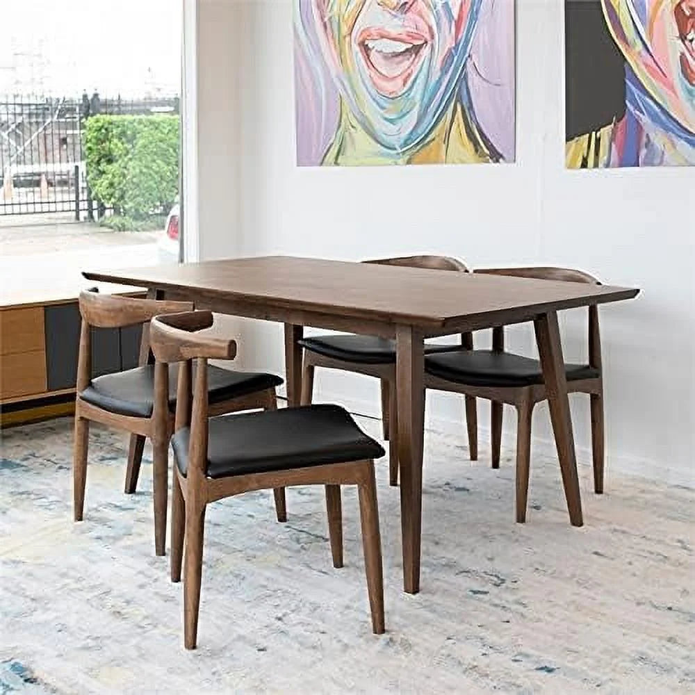 47 Inch Brown Walnut Dining Table N28084