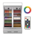 38" Glass Door Merchandiser Refrigerator P75602