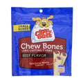 Beef Flavor Dog Chew Bones W82490