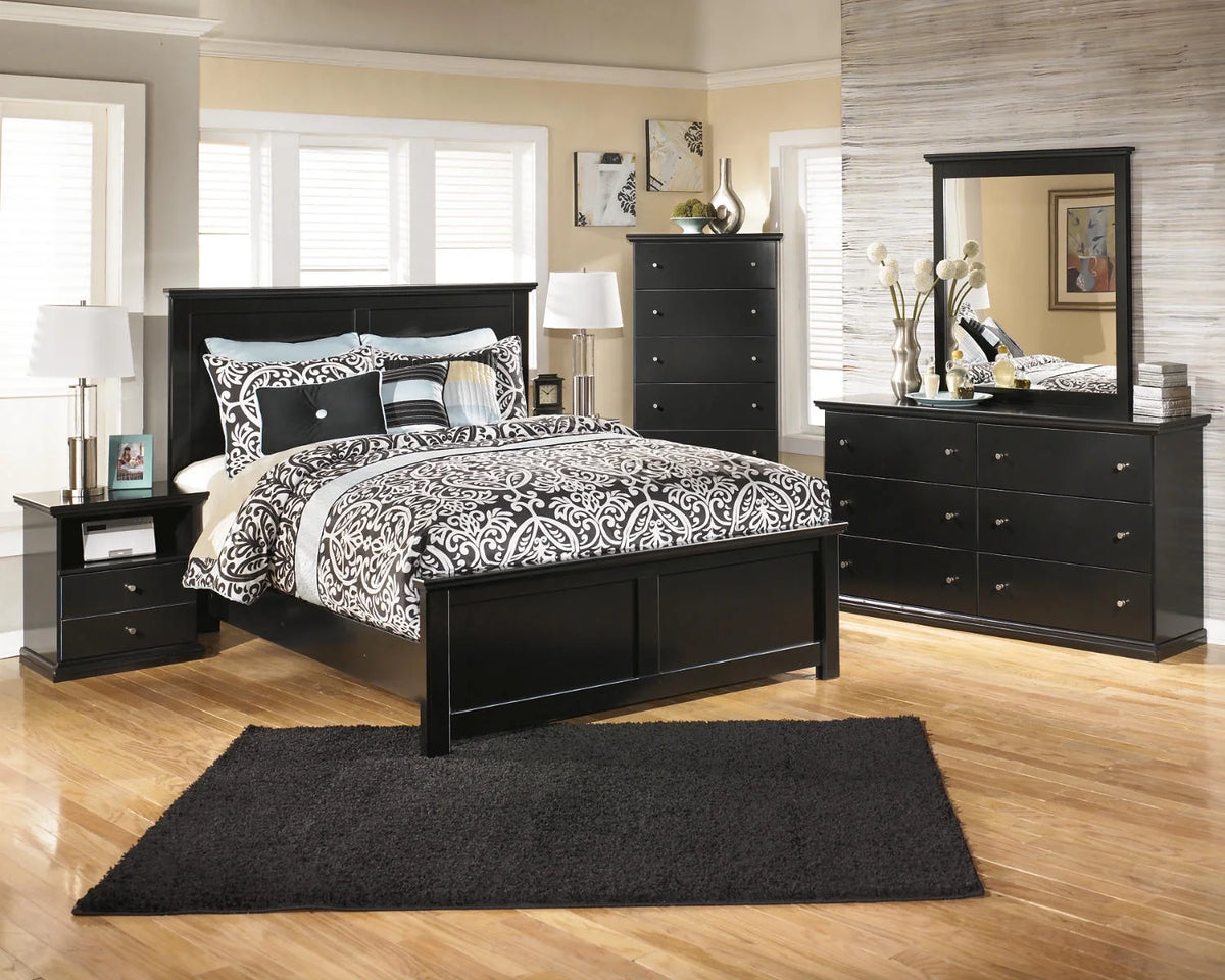 Black Nightstand Q90762