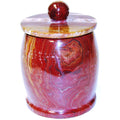 Multi Brown Onyx Bathroom Canister G28338