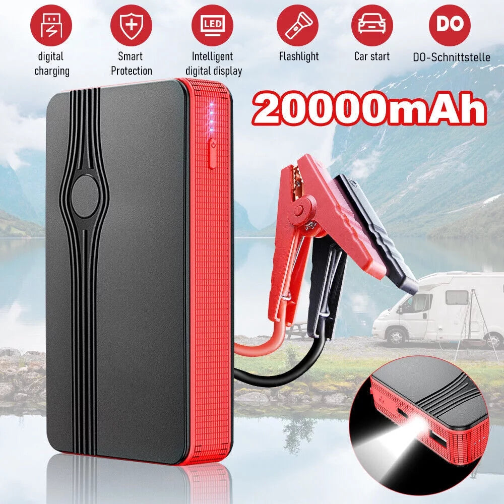 20000mAh 12V Car Jump Starter Portable USB Power Bank A85128