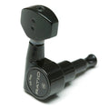Electric 6 Inline Mini Contemporary Black 2 Pin Machine Heads G5849