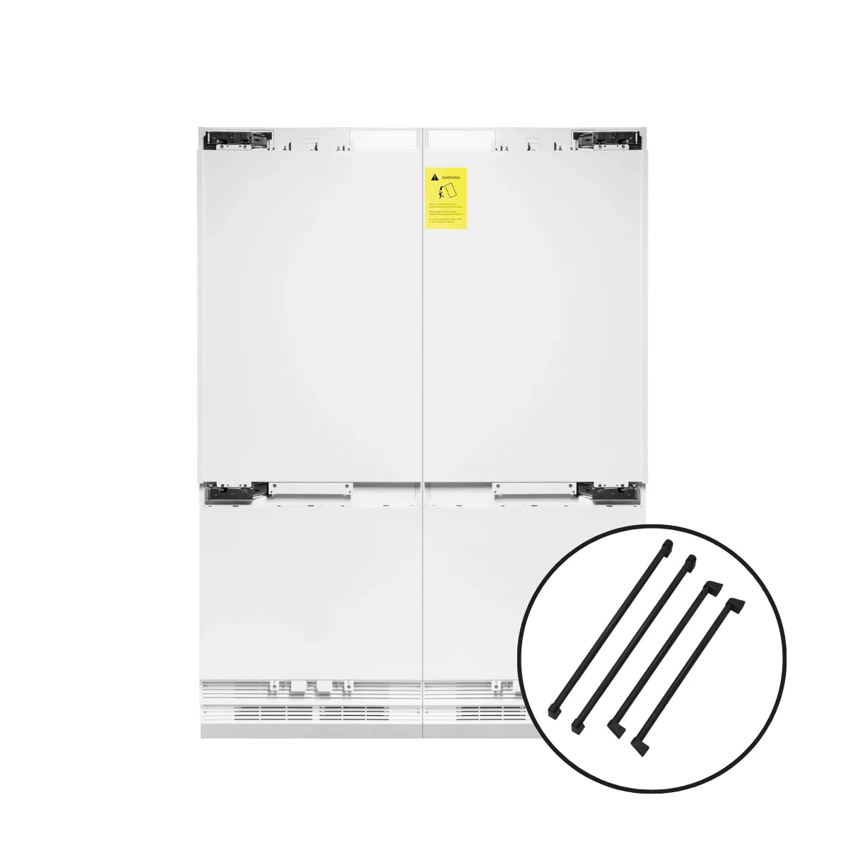 60 In. 32.2 cu. Ft. Panel Ready Built-In 4-Door French Door Refrigerator Y702