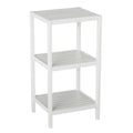 White 3 Shelf Tower U77790