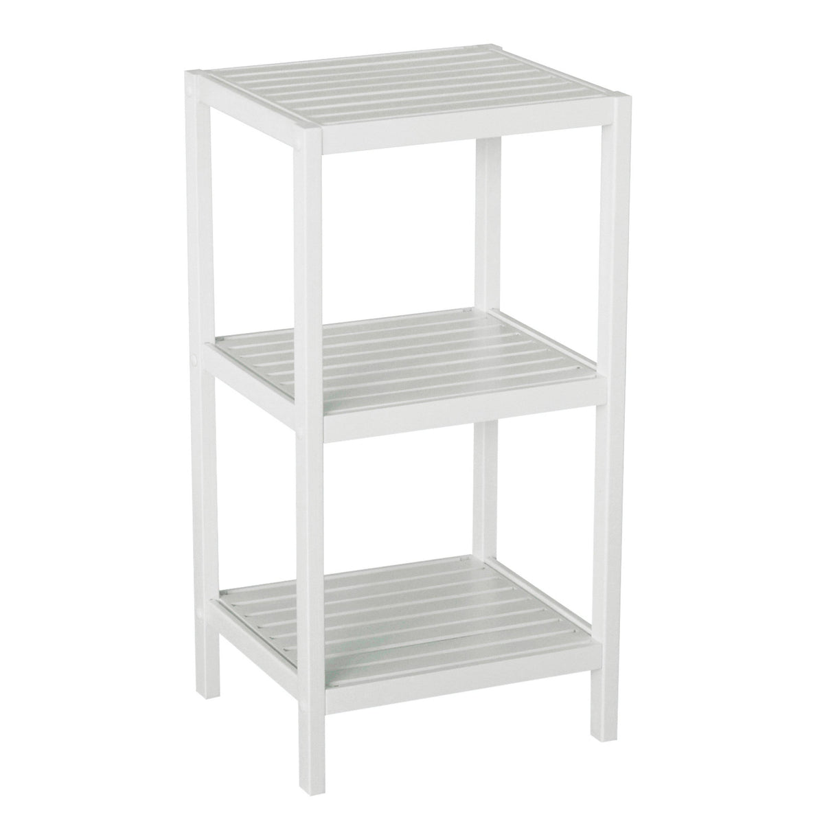 White 3 Shelf Tower U77790