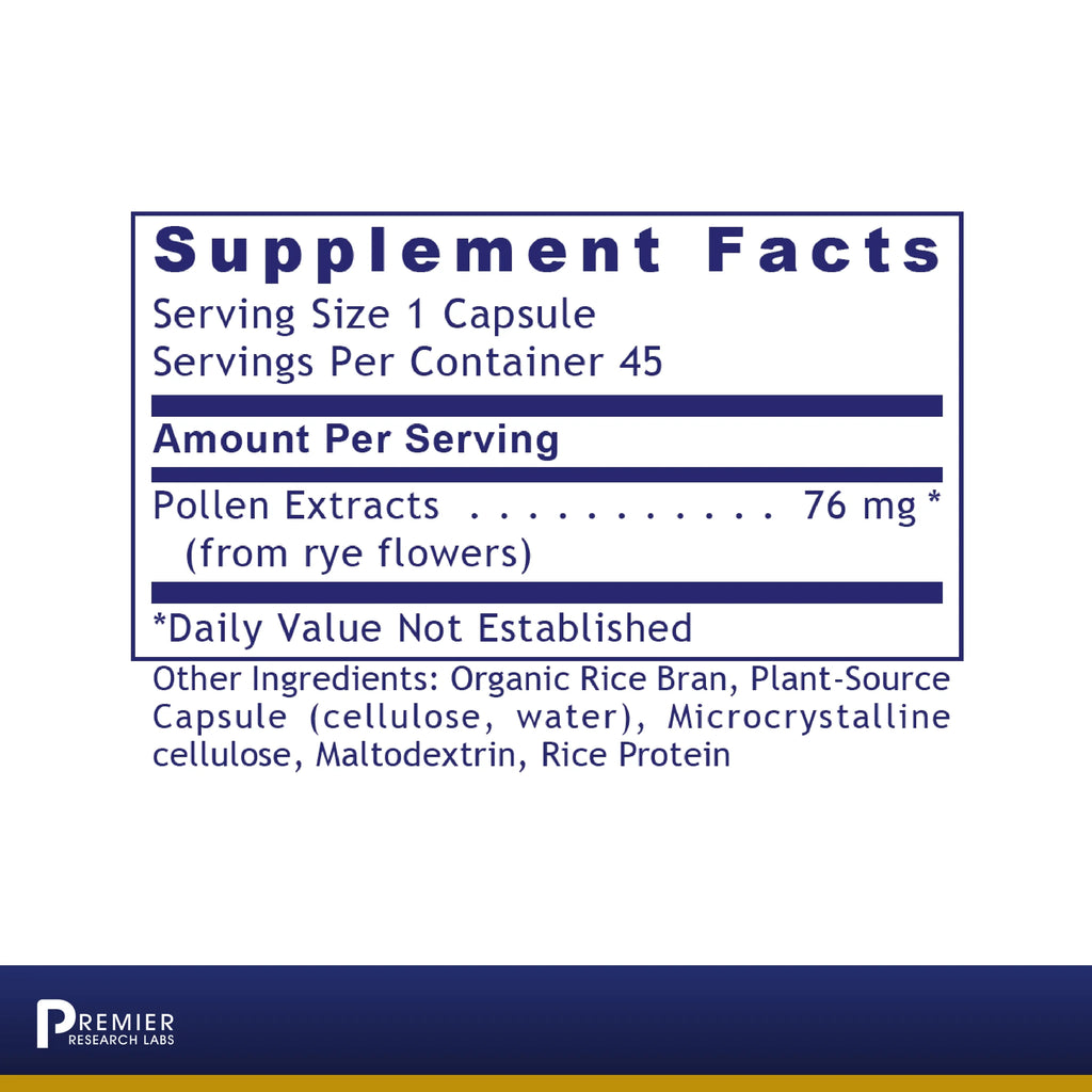 Rye Pollen Extract 45 Capsules Z6302