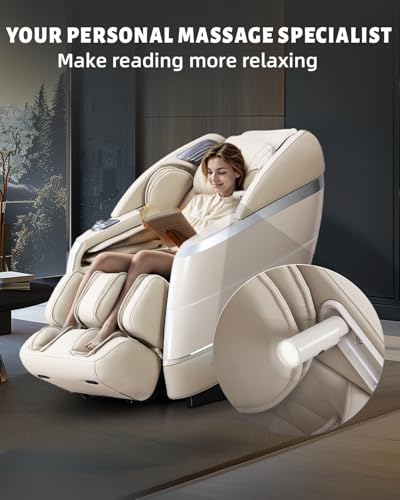 4D Full Body Massage Chair with Zero Gravity Recliner Grey Z44406
