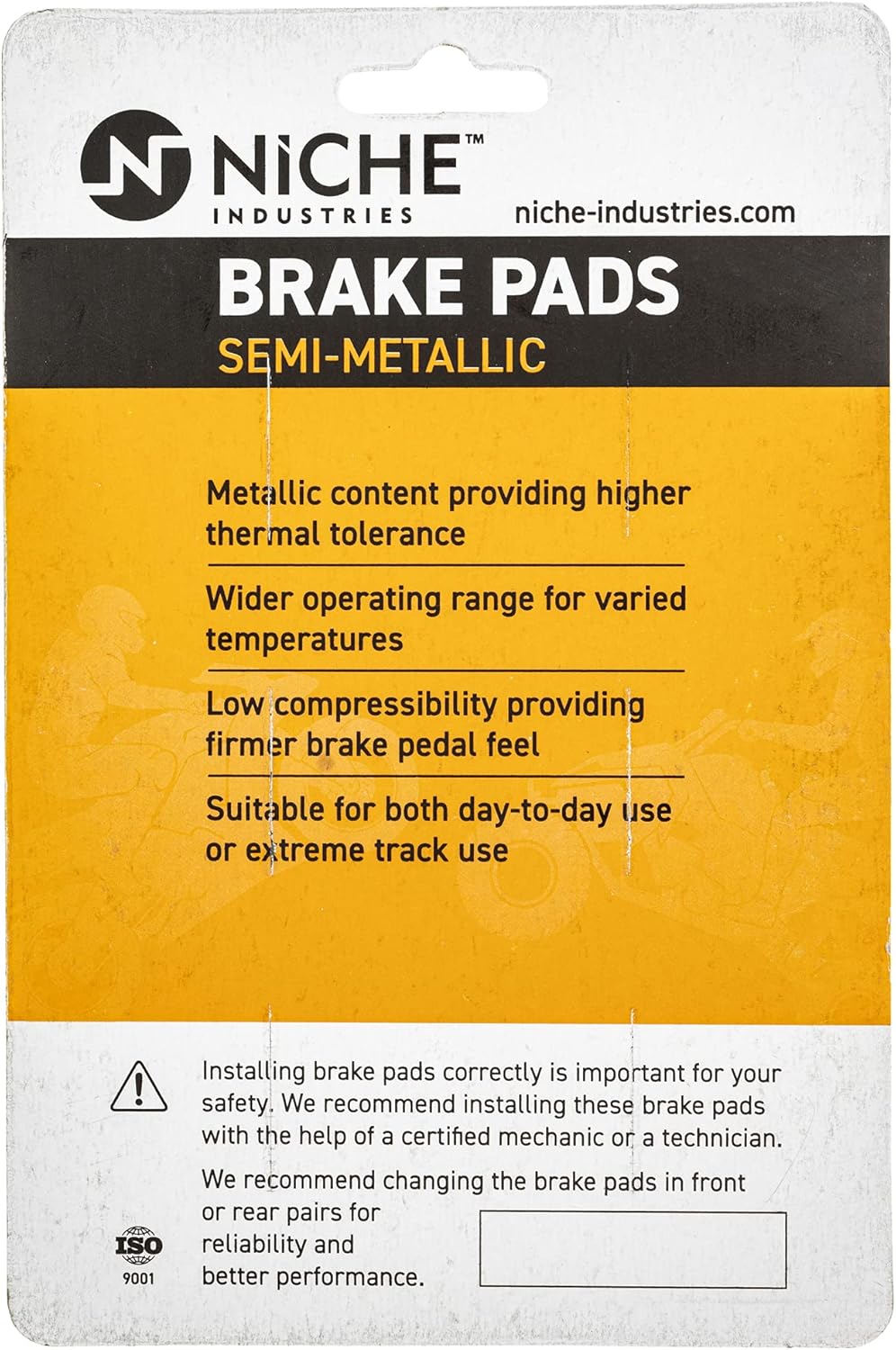 Brake Pad Set Semi-Metallic Pack of 2 F751