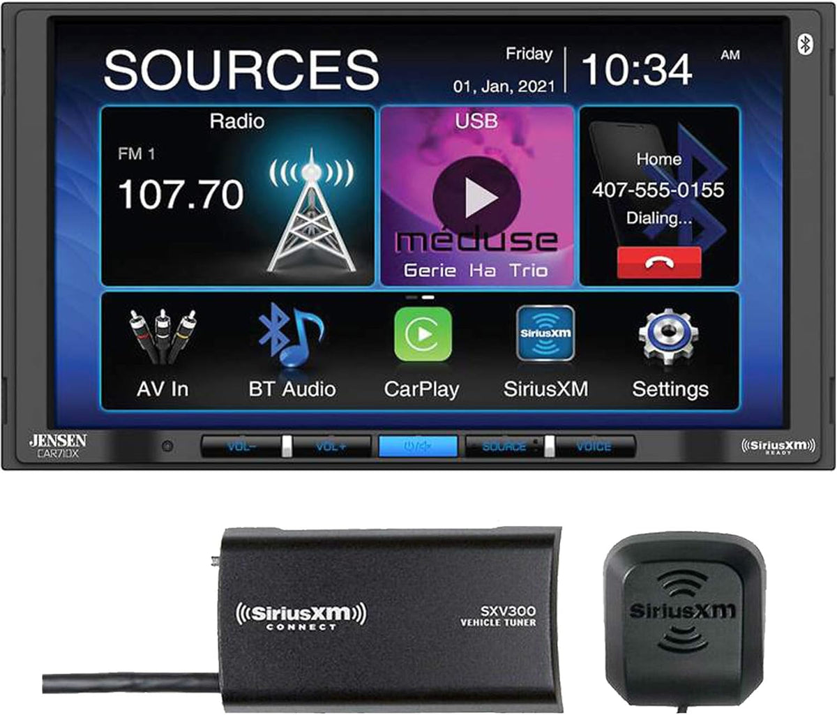 7 Digital Multimedia Receiver with SiriusXM Tuner O17296