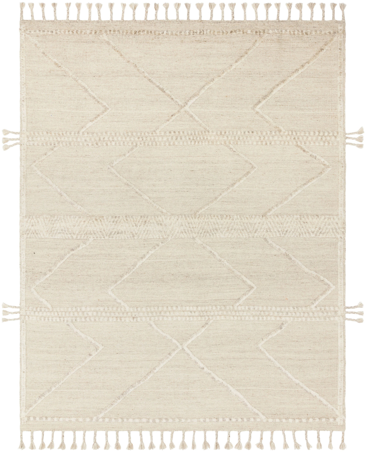 Beige Ivory Rug 4'0 x 6'0 F694193