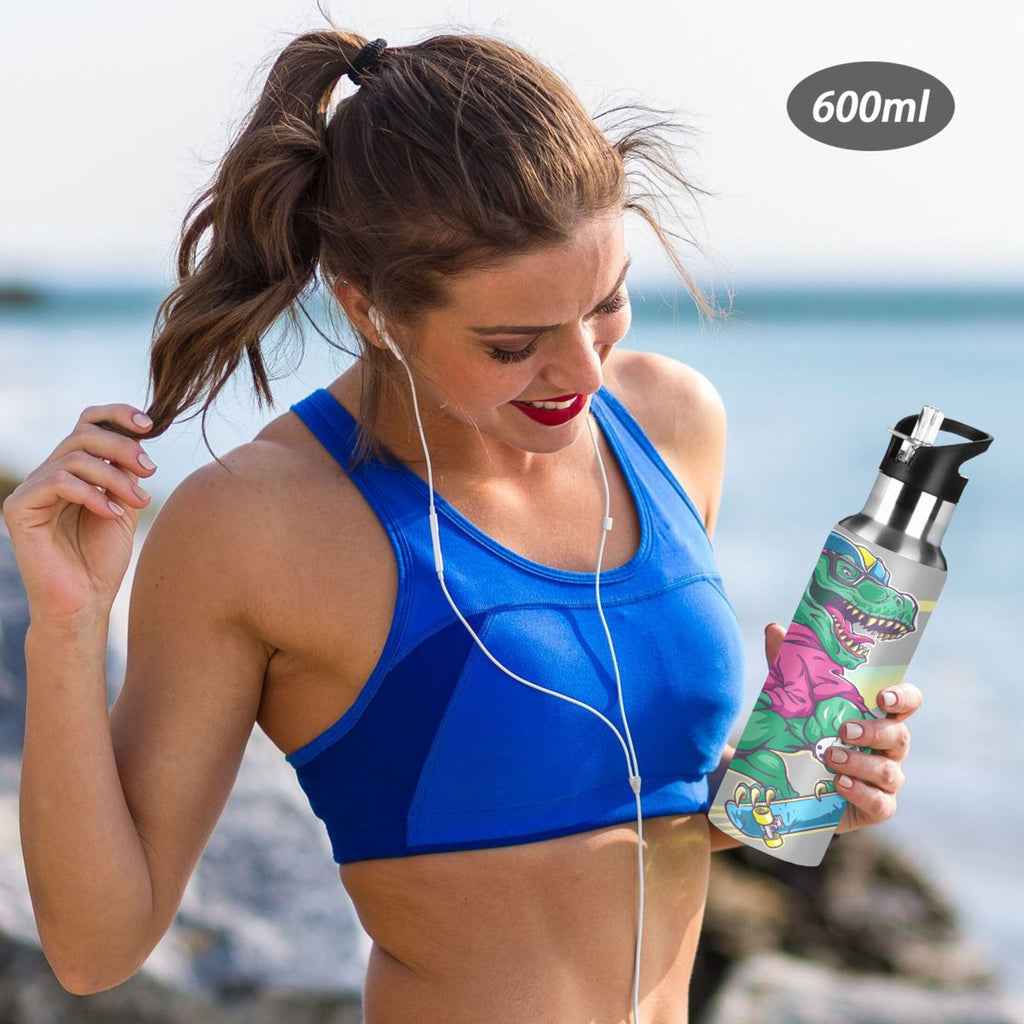Stainless Steel Insulated Water Bottle with Straw Lid Z8471