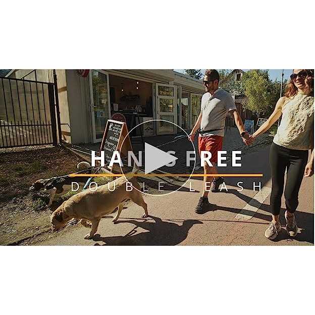 Hands Free Double Dog Leash Q180