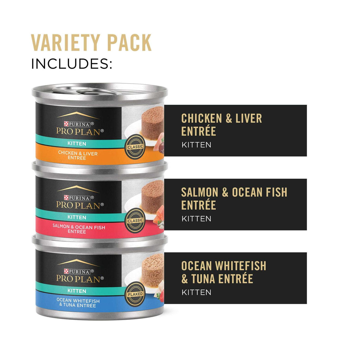 Wet Kitten Food Variety Pack S99450