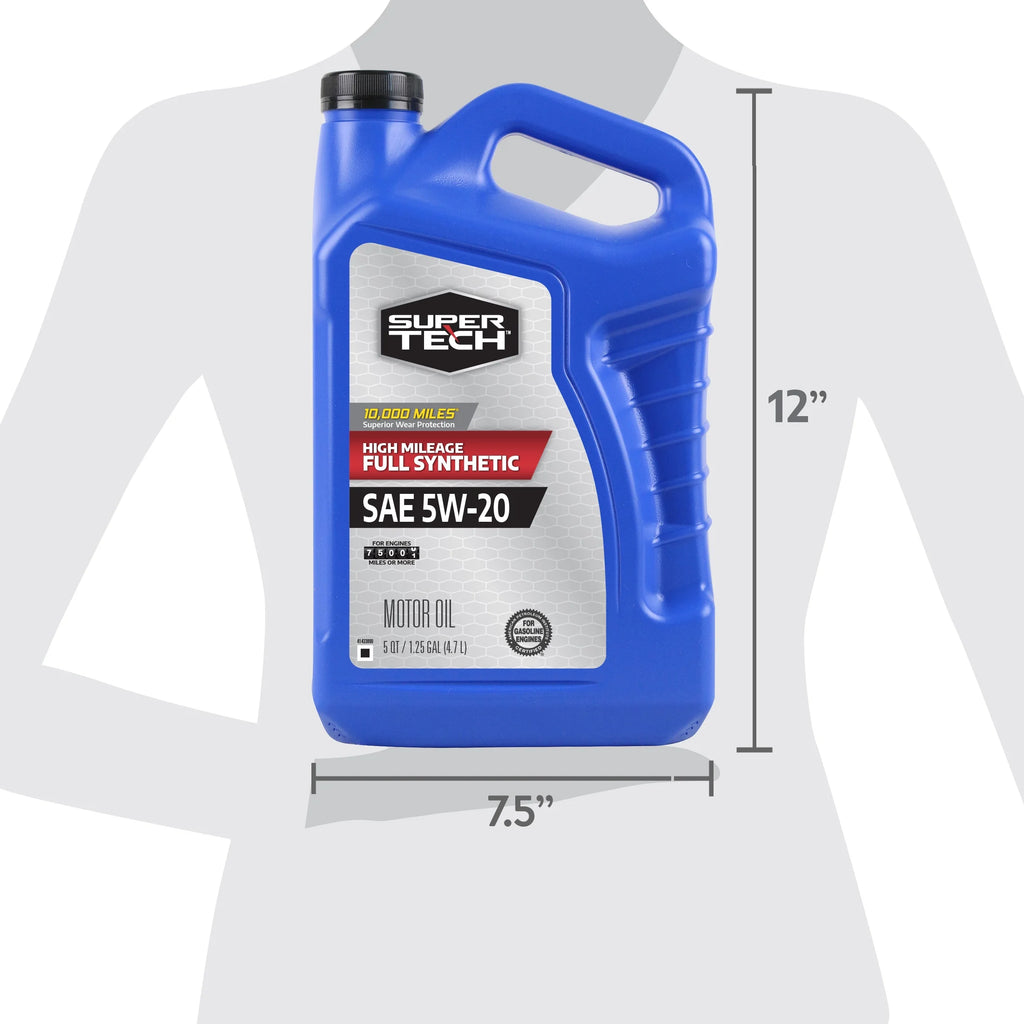 5W-20 Full Synthetic Motor Oil, 5 Quarts R2352