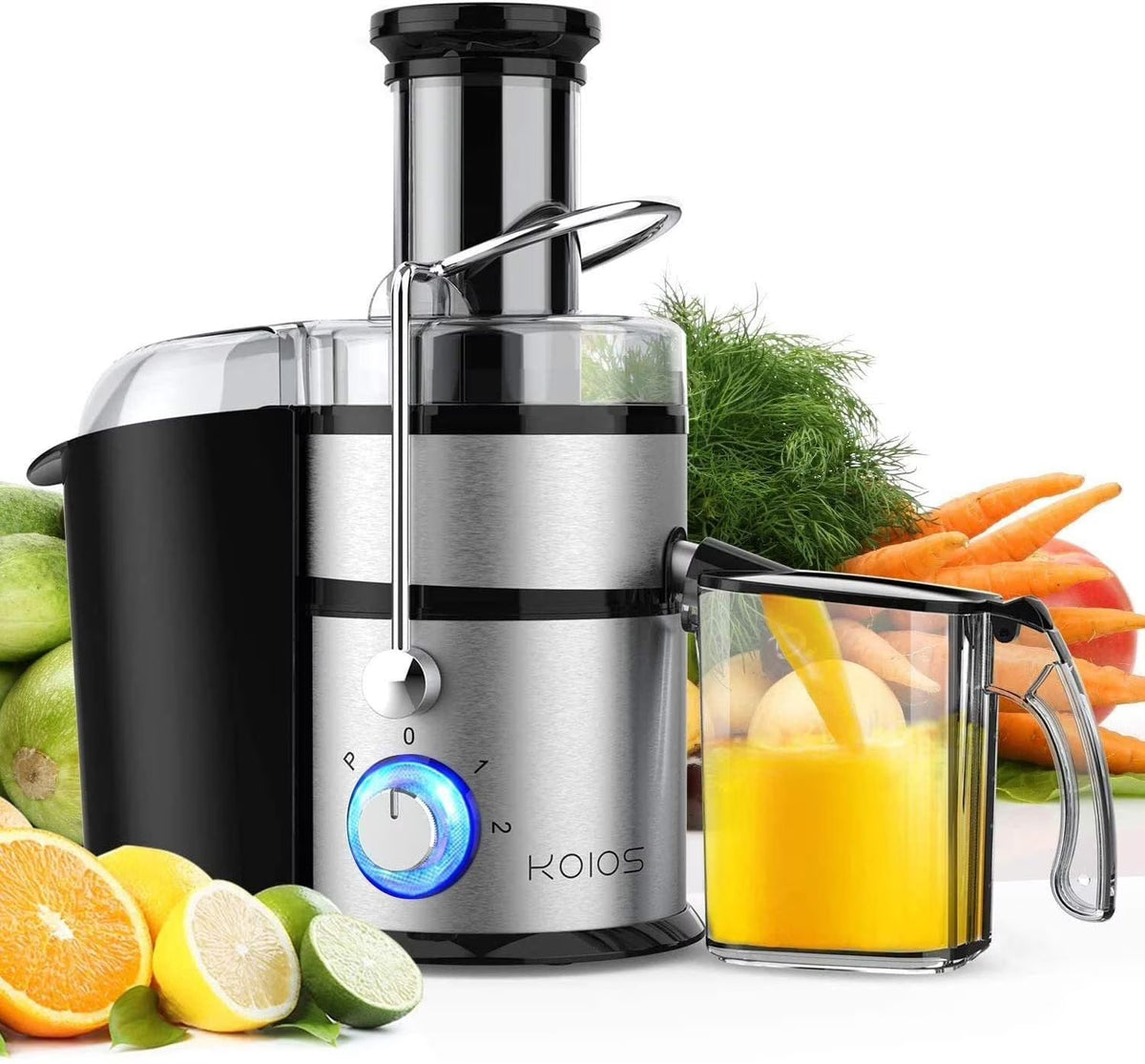 Centrifugal Juicer Machine with Extra Large 3inch Feed Chute, 1200W, BPA-Free T163477