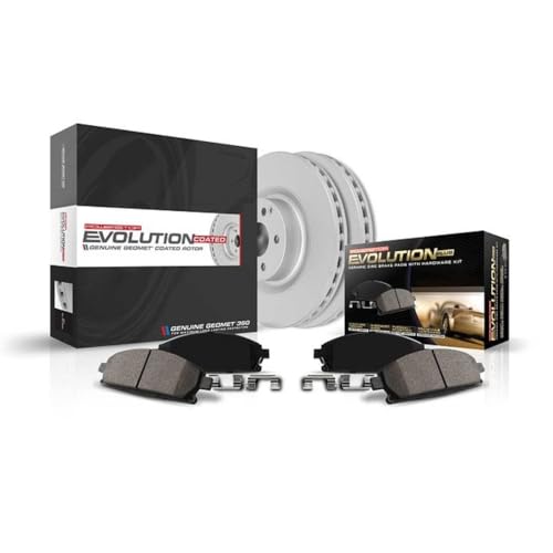 Rear Replacement Brake Pads and Rotors Kit A594