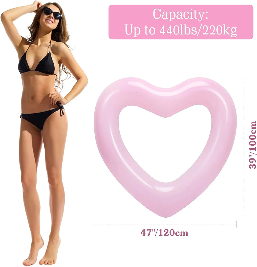 Pink Inflatable Pool Float A93170