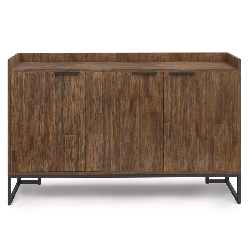 18" Sideboard Buffet in Rustic Natural Aged Brown C371