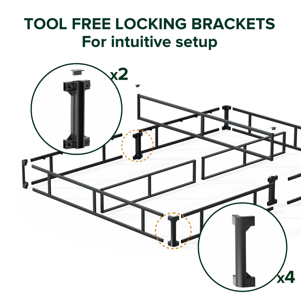 7 Inch Metal Box Spring, Twin W95250