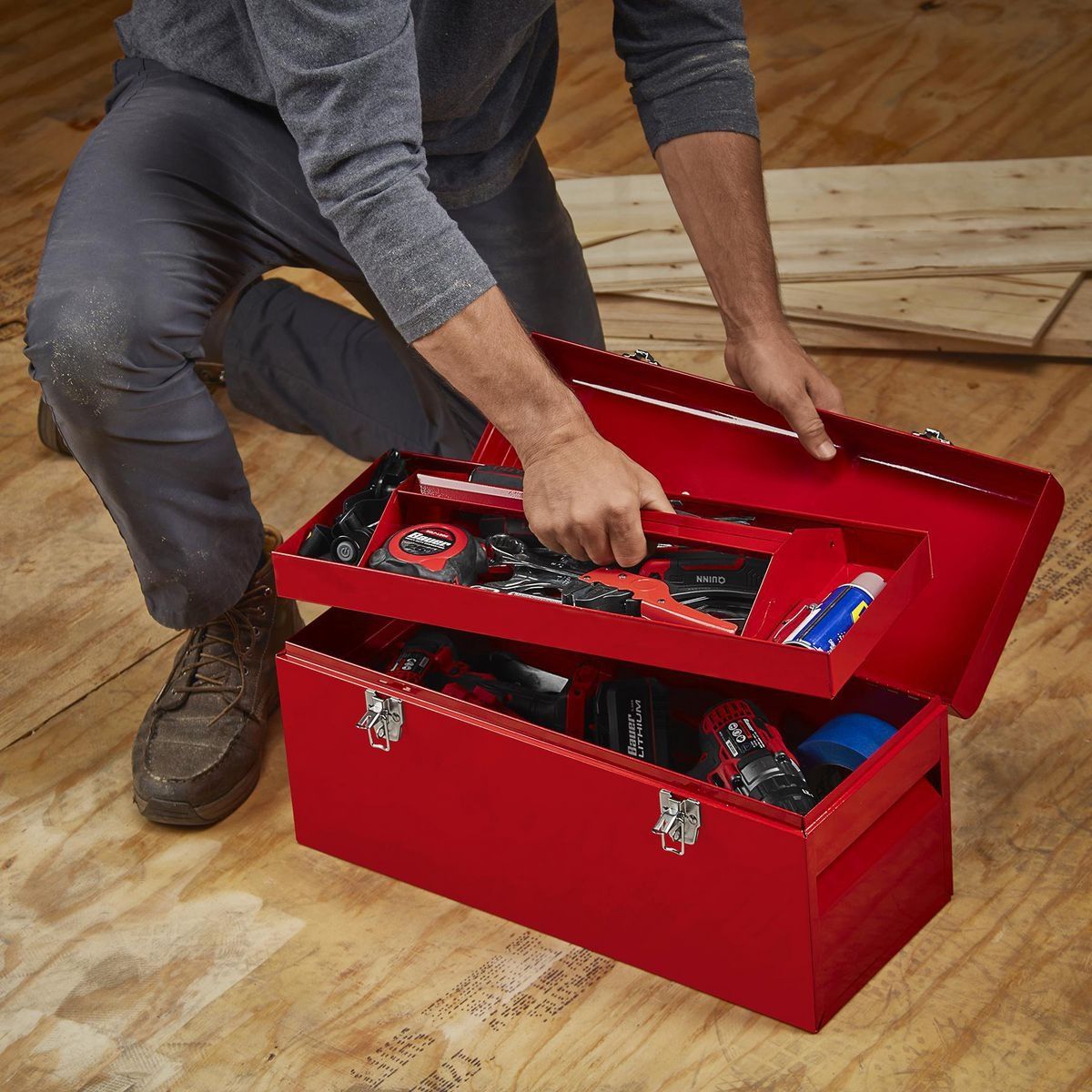 21 in. Steel Toolbox M996510
