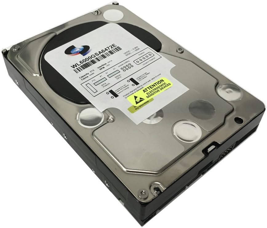 6TB 7200RPM 64MB Cache SATA 6.0Gb/s 3.5 Hard Drive H65921