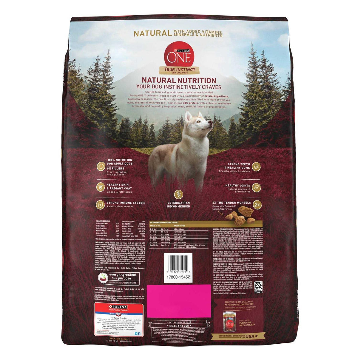 Real Turkey & Venison Dry Dog Food I119787