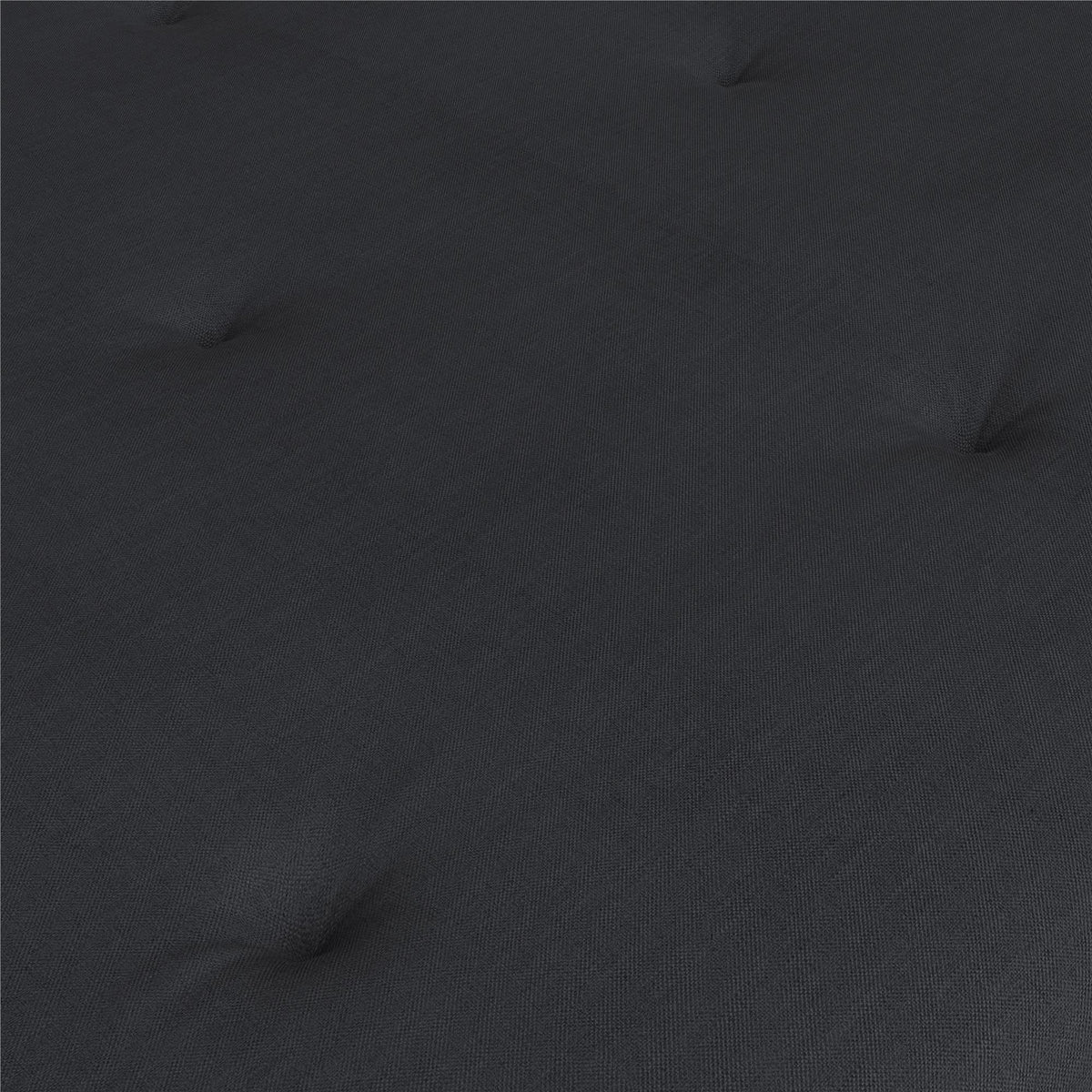 6-Inch Full Black Linen Futon Mattress O75352