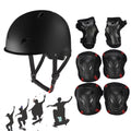 Skateboard Helmet with Elbow Knee Wrist Pads Protective Gear Z965197
