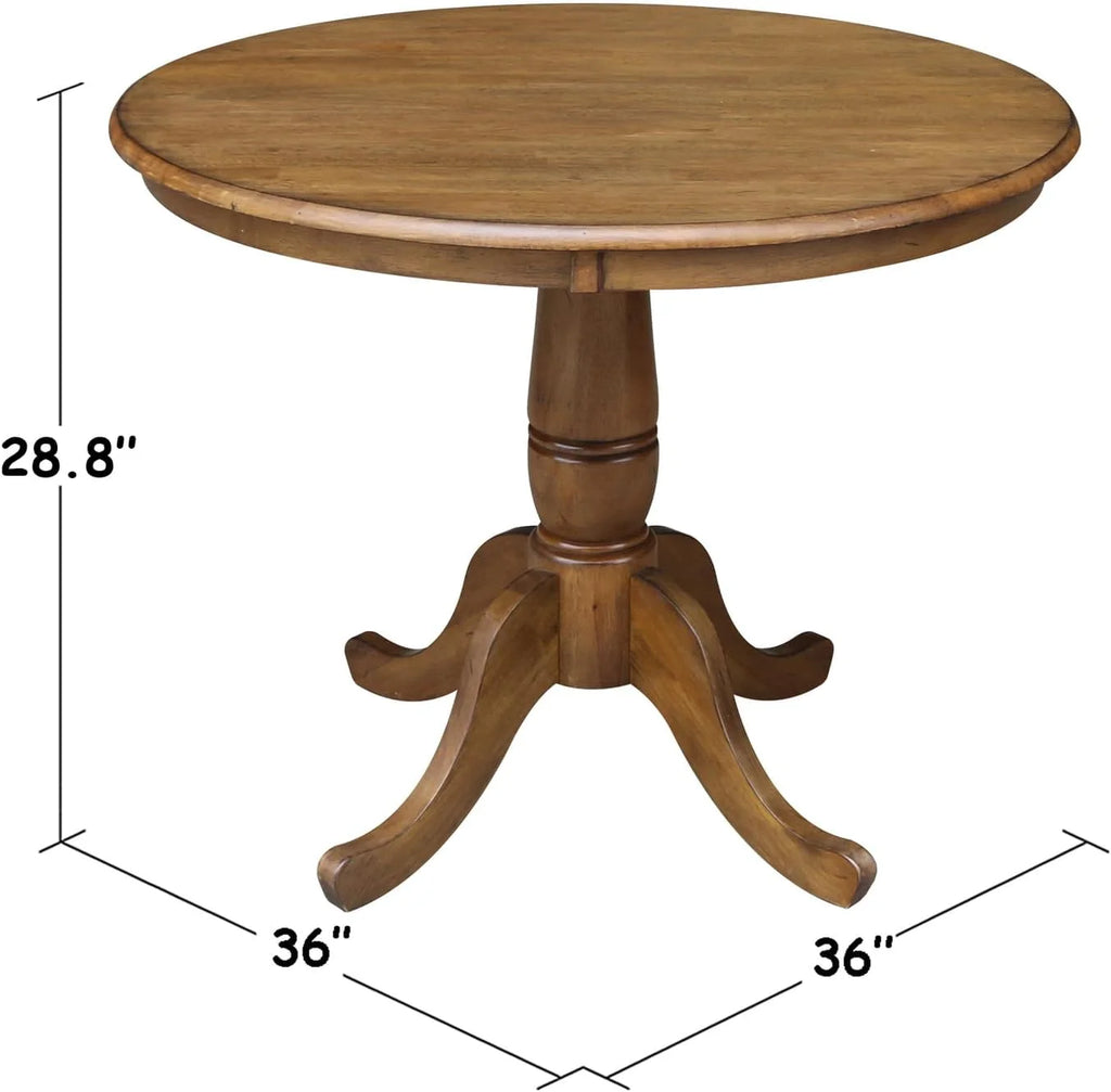 Round Top Pedestal Table V32904