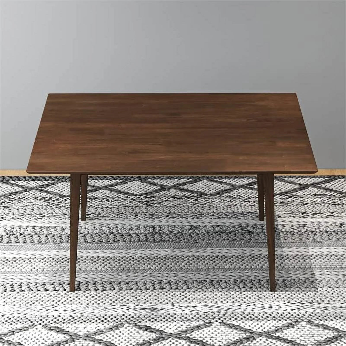 47 Inch Brown Walnut Dining Table N28084