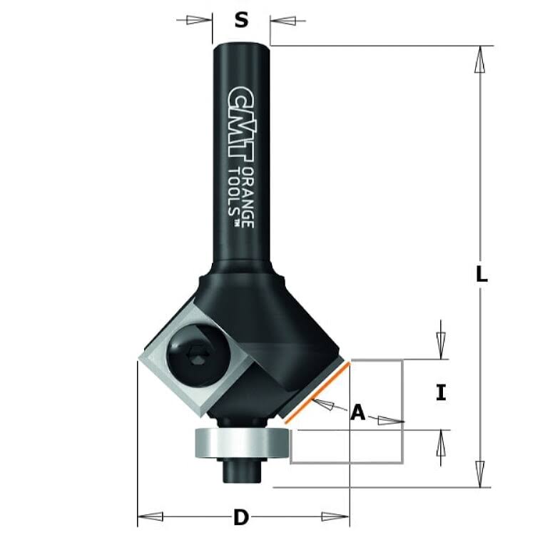 Insert Carbide Chamfer Bit W83481