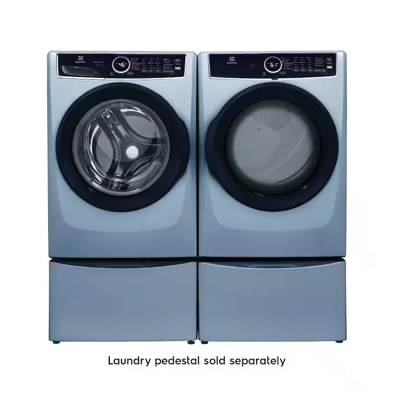 Electric Dryer with Instant Refresh in Glacier Blue C82603