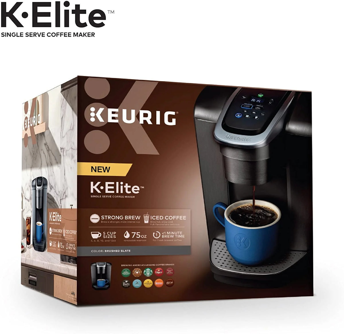 Single Serve K-Cup Pod Coffee Maker V754