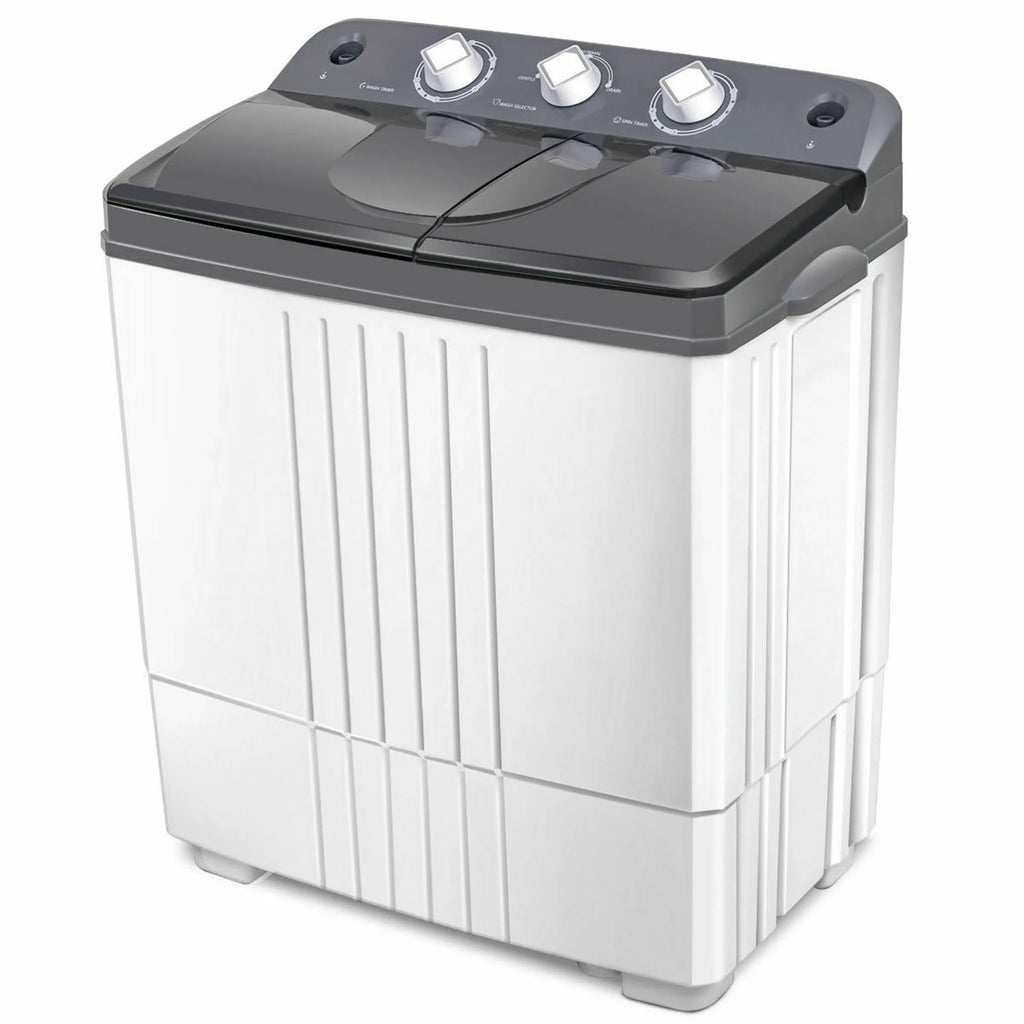 Portable Twin Tub 20 lbs Capacity Washing Machine I781923