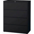 Black 4 Drawer Lateral File L741